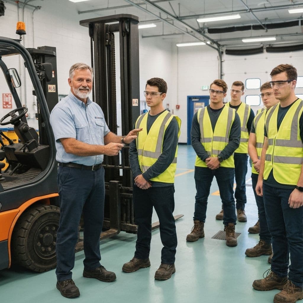 Forklift training